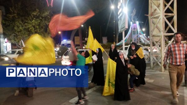 برپایی موکب به‌مناسبت شهادت شهید سید حسن نصرالله و شهدای مقاومت در شهرستان کاشمر