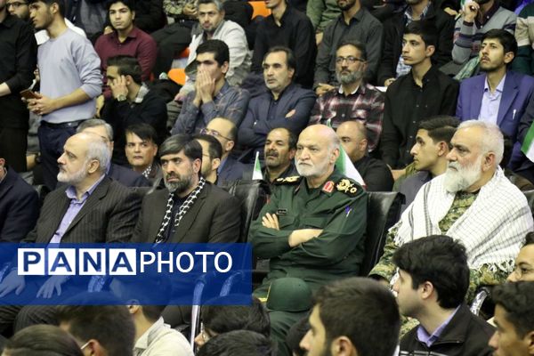 یادواره ملی شهدای دانشگاهی دفاع مقدس ۱۲ روزه در دانشگاه فردوسی مشهد (۲)