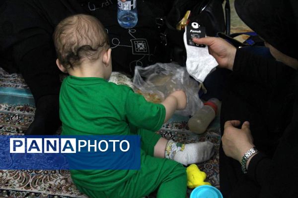 مراسم شیرخواران حسینی در تبریز 