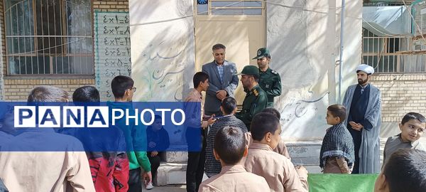 مراسم گرامیداشت شهید مقاومت در دبیرستان‌های پسرانه شهرستان خلیل‌آباد