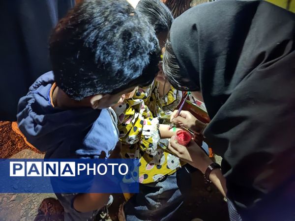 عطر حضور شهید گمنام در حاجی‌‌آباد پیچید 