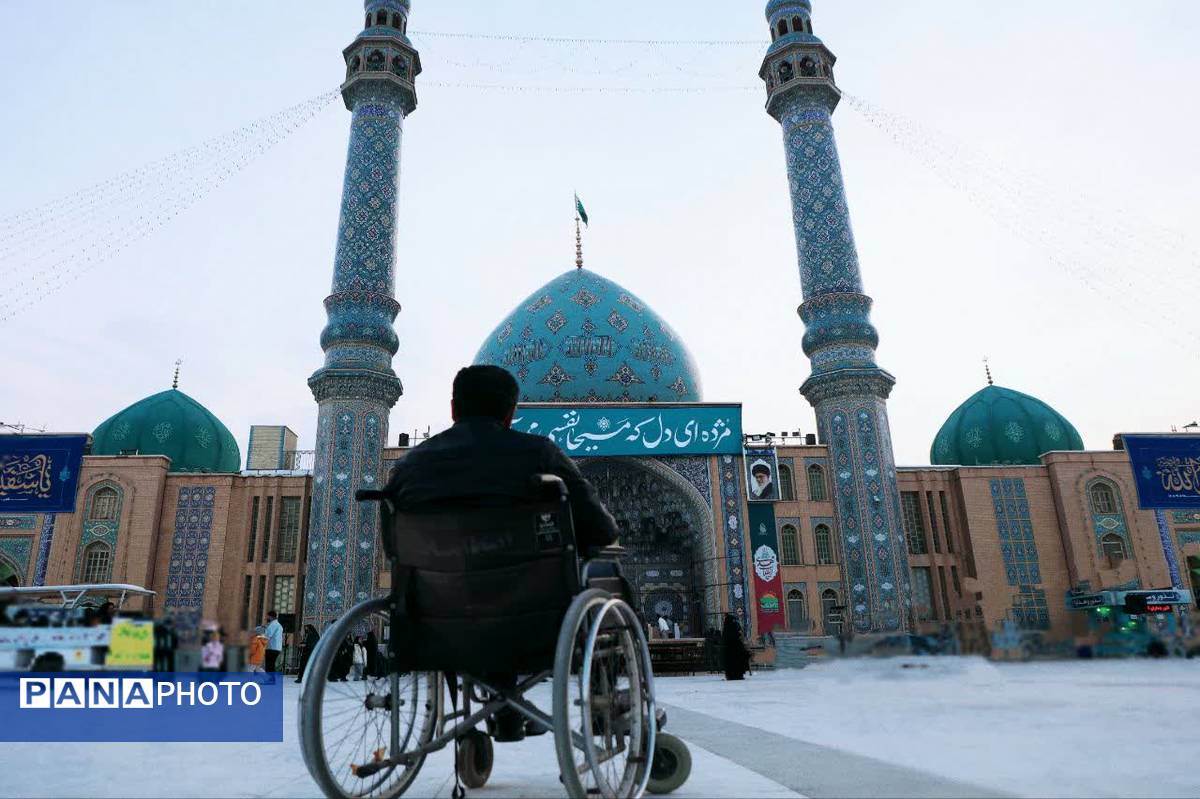 حال و هوای مسجد جمکران قبل از برپایی جشن‌ نیمه شعبان