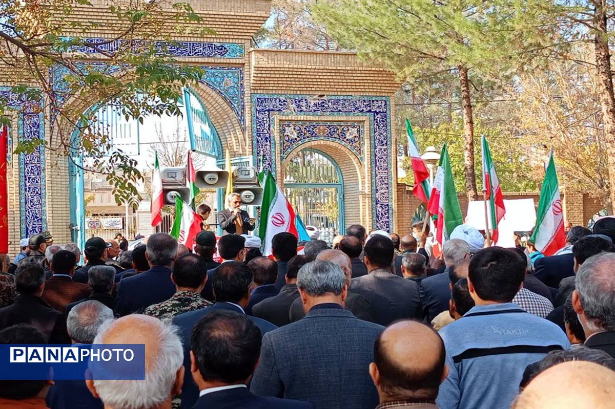 راهپیمایی جمعه خشم در شهرستان کاشمر 