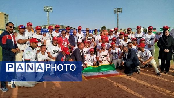 سکوی اول تا سوم مسابقات بیس‌بال غرب‌آسیا مشخص شد