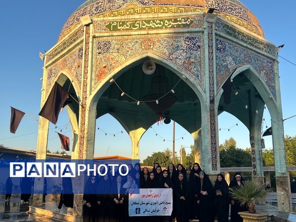 حضور دانش آموزان سملقان در راهیان نور