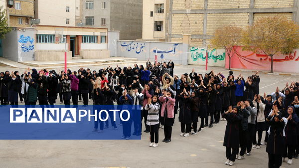 برگزاری مراسم صبحگاهی مدارس شهرستان ملارد