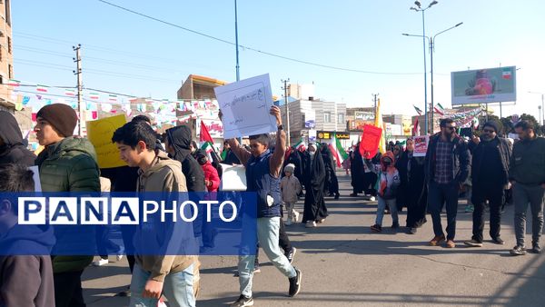 راهپیمایی ۲۲ بهمن در بخش صفادشت ملارد