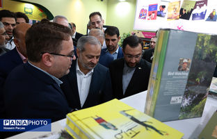 بازدید وزیر آموزش و پرورش از سی‌وششمین نمایشگاه بین‌المللی کتاب تهران 