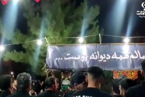 آیین عزاداری مردم سلماس در شب عاشورا