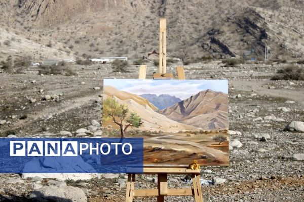 کارگاه آموزشی طراحی و نقاشی هنرستان فاطمه زهرا (س) در شهرستان گچساران