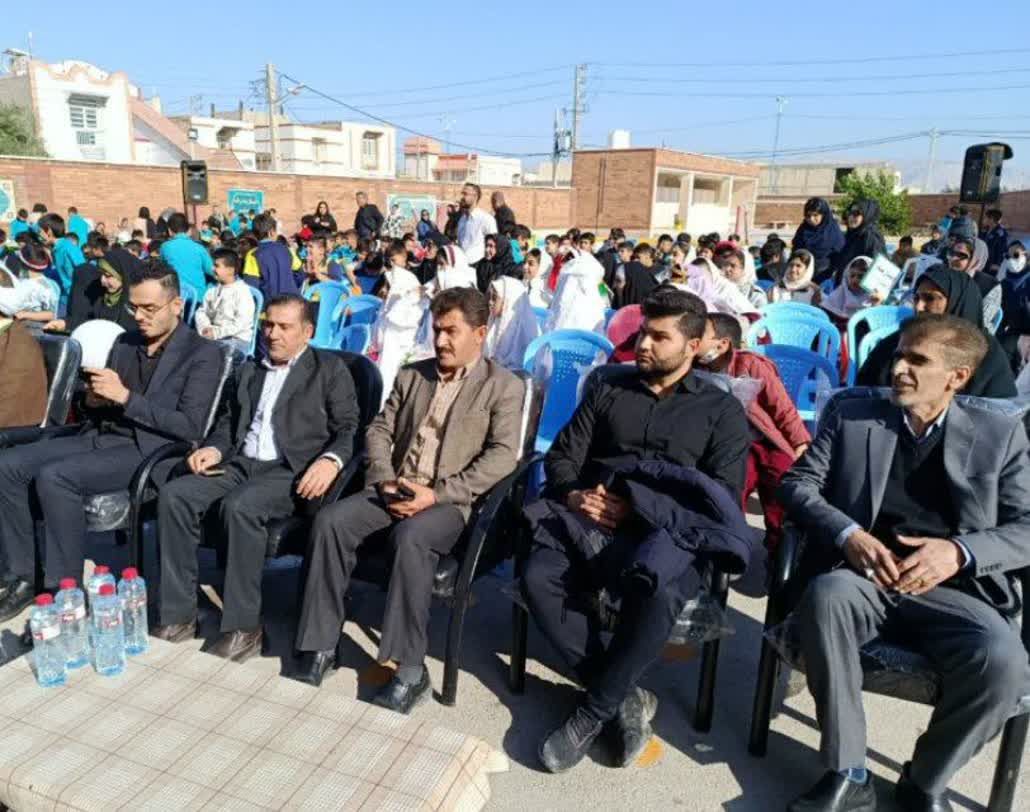 آیین افتتاحیه پنجمین جشنواره تئاتر درسی خوزستان در  بهبهان