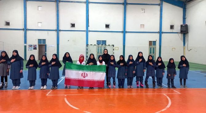 جشنواره ورزشی در آموزشگاه نورالبیان میبد برگزار شد