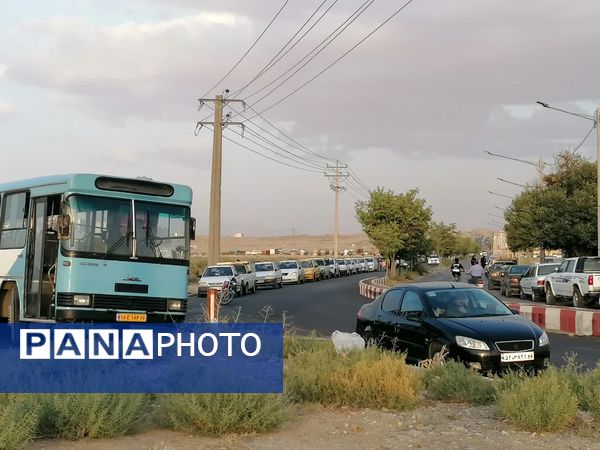 پیاده‌روی جاماندگان اربعین حسینی حرم تا حرم در شهرستان شیروان