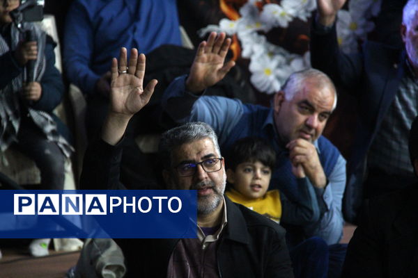 اولین سالگرد تدفین شهید گمنام پارک بزرگ شهر یزد