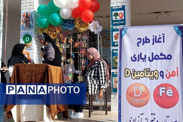 افتتاح طرح مکمل یاری آهن و ویتامین D در کهریزک