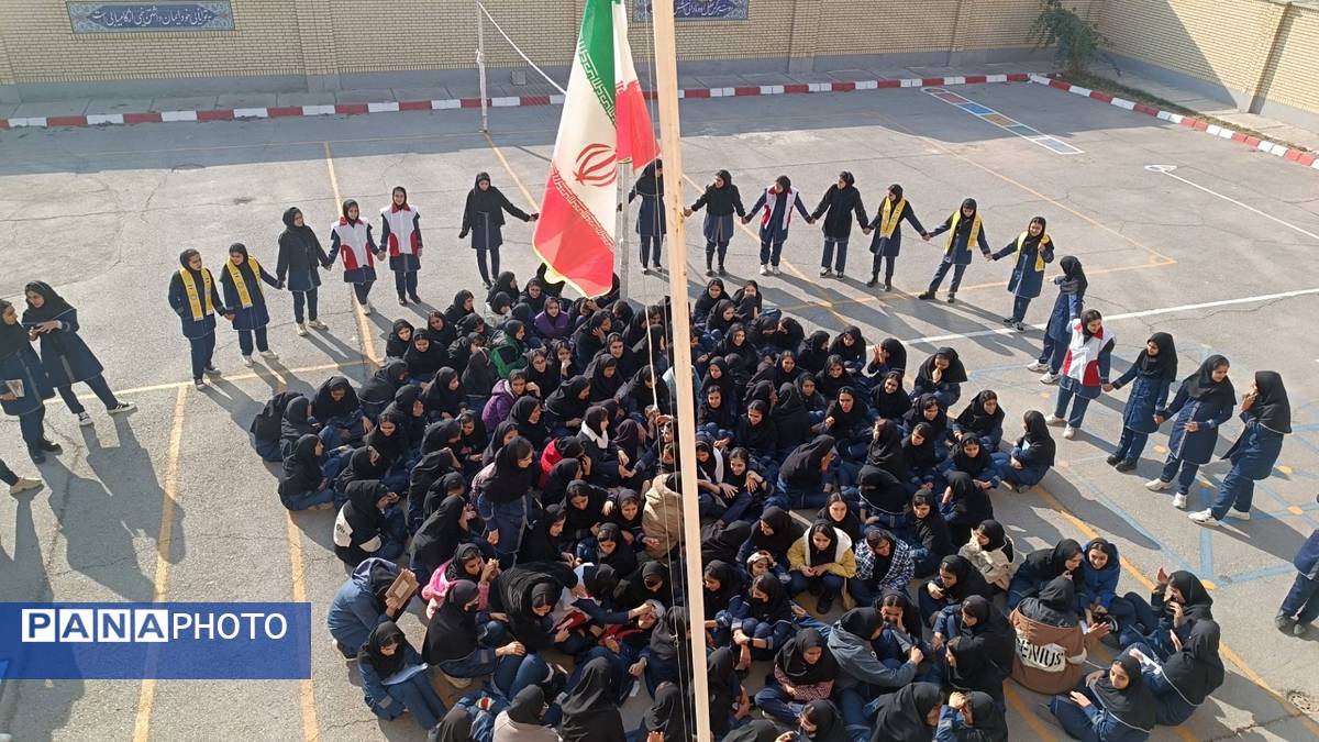 مانور زلزله در مدرسه مرحوم عباسی ملکان