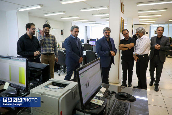 بازدید احمد محمودزاده معاون وزیر آموزش و پرورش از خبرگزاری پانا