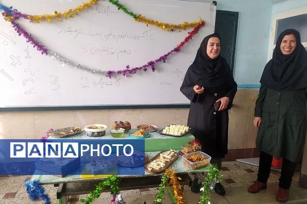 برپایی زنگ غذا با عنوان«آشپزی با طعم ریاضی» در مدرسه کوثر ناحیه یک شهرری