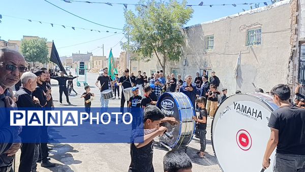 مراسم سنتی هیات ثامن الائمه روستای سلطان آباد نمک