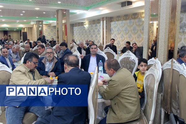 آئین تکریم و تقدیر از خادمین موکب اربعین امام رضا شهرستان سبزوار