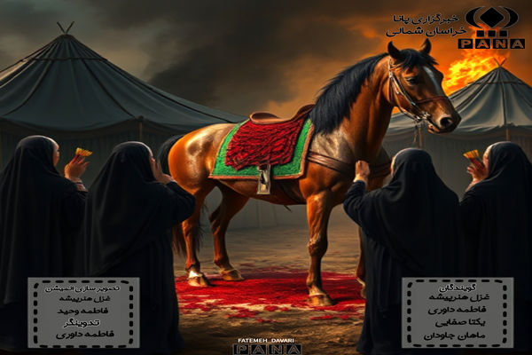 خورشید به نیزه نوشت