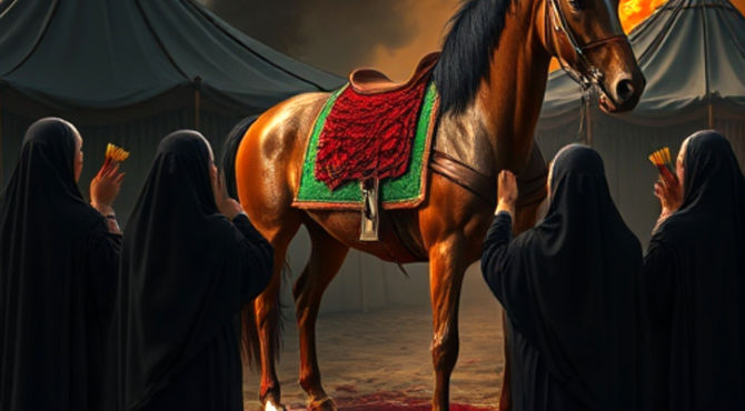 خورشید به نیزه نوشت