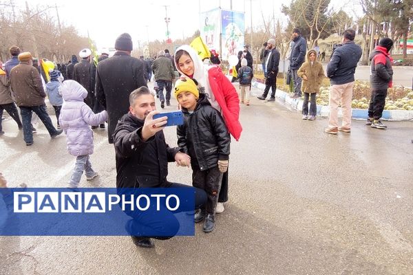 راهپیمایی باشکوه ۲۲ بهمن ماه شهرستان بجنورد 