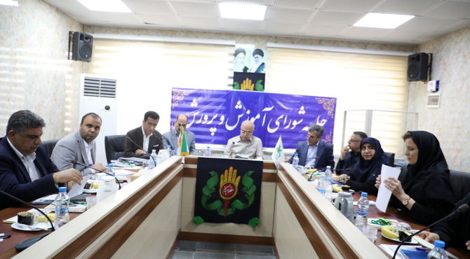 جلسه شورای آموزش و پرورش هرمزگان با محوریت کانون پرورش فکری