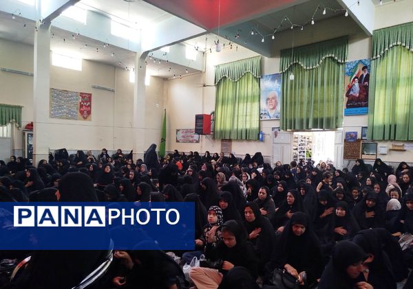 مراسم عاشورای حسینی در مسجد شهدای گمنام نیشابور 