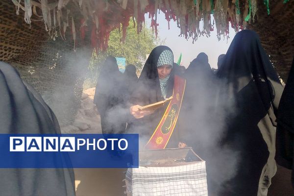 ورود کاروان راهیان نور دختران پیشوا به سرزمین حماسه