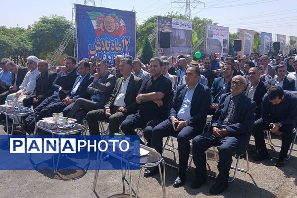 آیین افتتاحیه فاز اول بوستان سلامت باقرشهر 