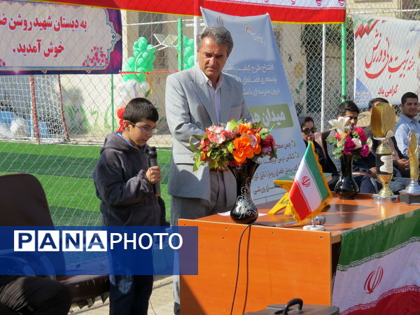 افتتاح همزمان ۸ پروژه ورزشی در مدارس خراسان شمالی به مناسبت هفته تربیت‌بدنی