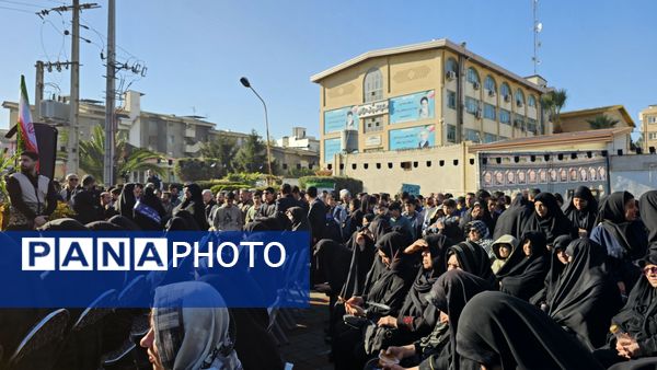 شهید گمنام در اداره کل آموزش پرورش استان گلستان آرام گرفت