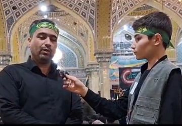 دسته عزاداری دانش آموزان سادات استان قم