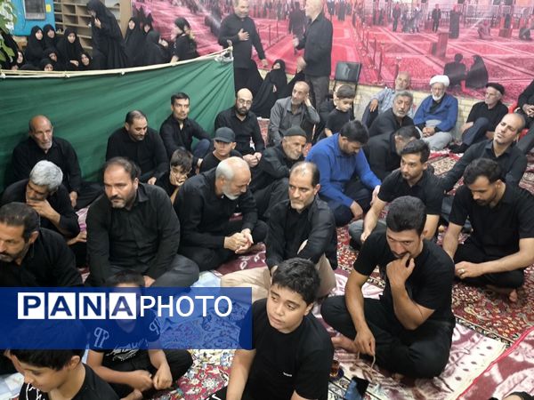 مراسم عزاداری و روضه خوانی عاشورا در شهر حسن آباد جرقویه
