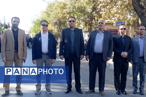 راهپیمایی سیزده آبان در شهرستان نیشابور