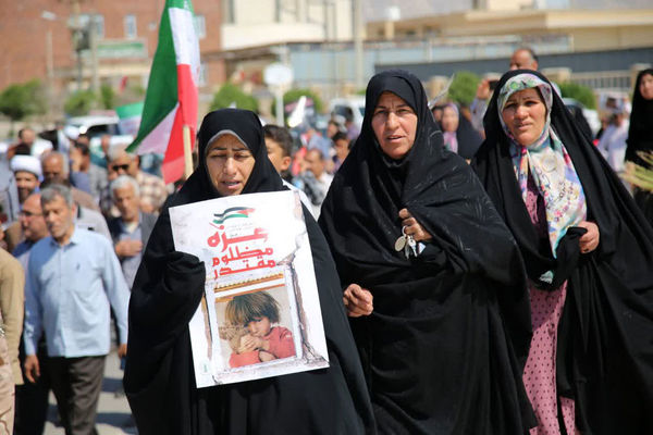 راهپیمایی روز قدس در تنگستان، شبانکاره، سعدآباد و بوشهر