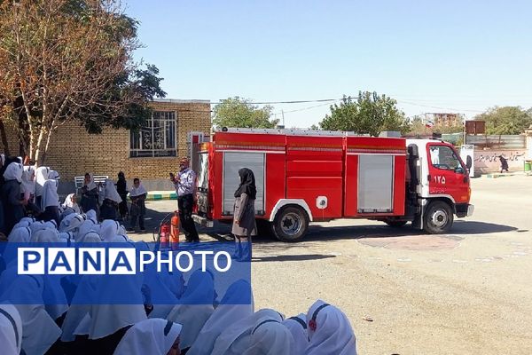 بزرگداشت روز آتش نشانی در فریمان