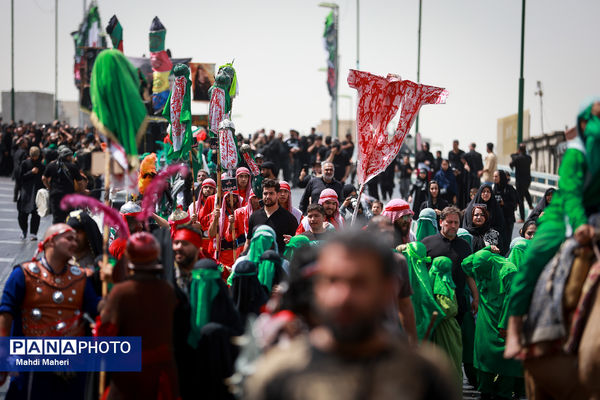 آیین سنتی کاروان عزاداری بنی اسد در تهران