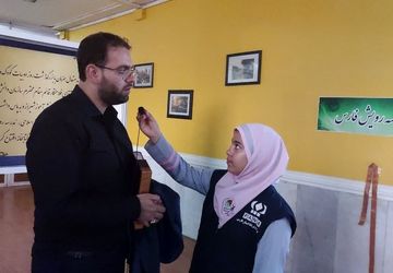 افتتاح مدرسه رویش به همت سازمان دانش‌آموزی استان فارس