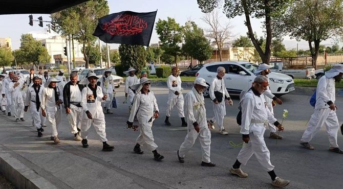 بروجن، میزبان کاروان پیاده انصار الحسین 