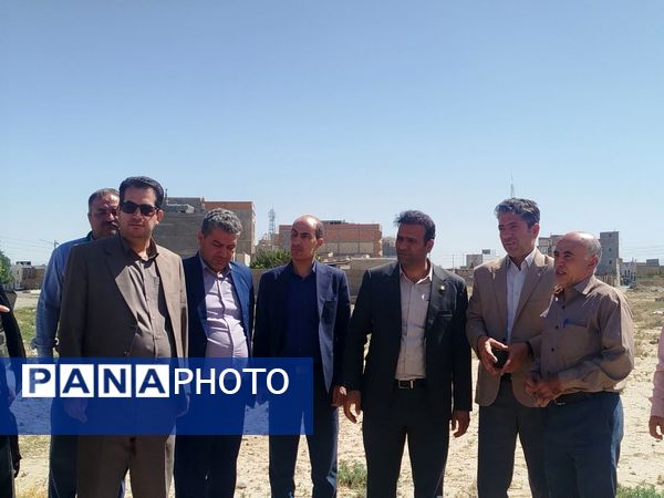 بازدید مدیرکل آموزش و پرورش خراسان شمالی از پروژه‌های نهضت توسعه عدالت آموزشی فاروج