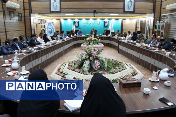 نشست مانور زلزله در فرمانداری یزد