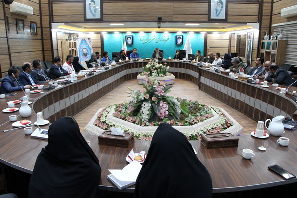 نشست مانور زلزله در فرمانداری یزد