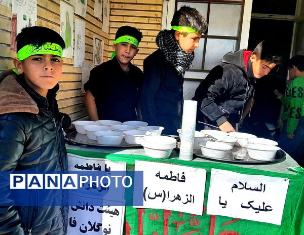 هیات دانش‌آموزی نوگلان فاطمی روستای نمرور