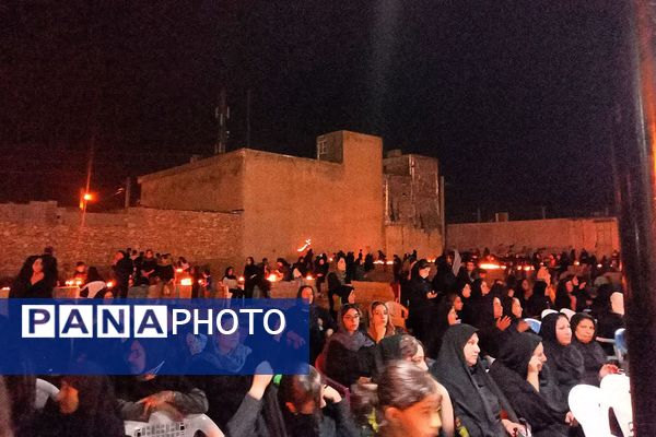 شام غریبان سالار شهیدان در شهرستان باشت 
