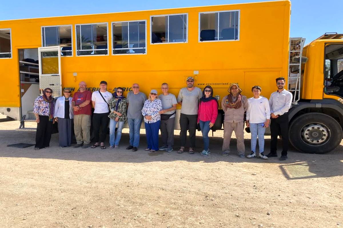 گردشگران خارجی میهمان روستای جهانی اصفهک