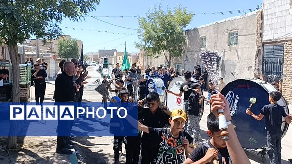 مراسم سنتی هیات ثامن الائمه روستای سلطان آباد نمک