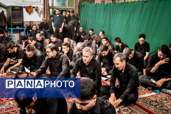 مراسم سوگواری شهادت امام رضا (ع) در شهر رباط‌سنگ 