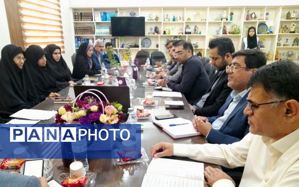 جلسه شورای اداری معاونت پرورشی و فرهنگی آموزش و پرورش استان بوشهر